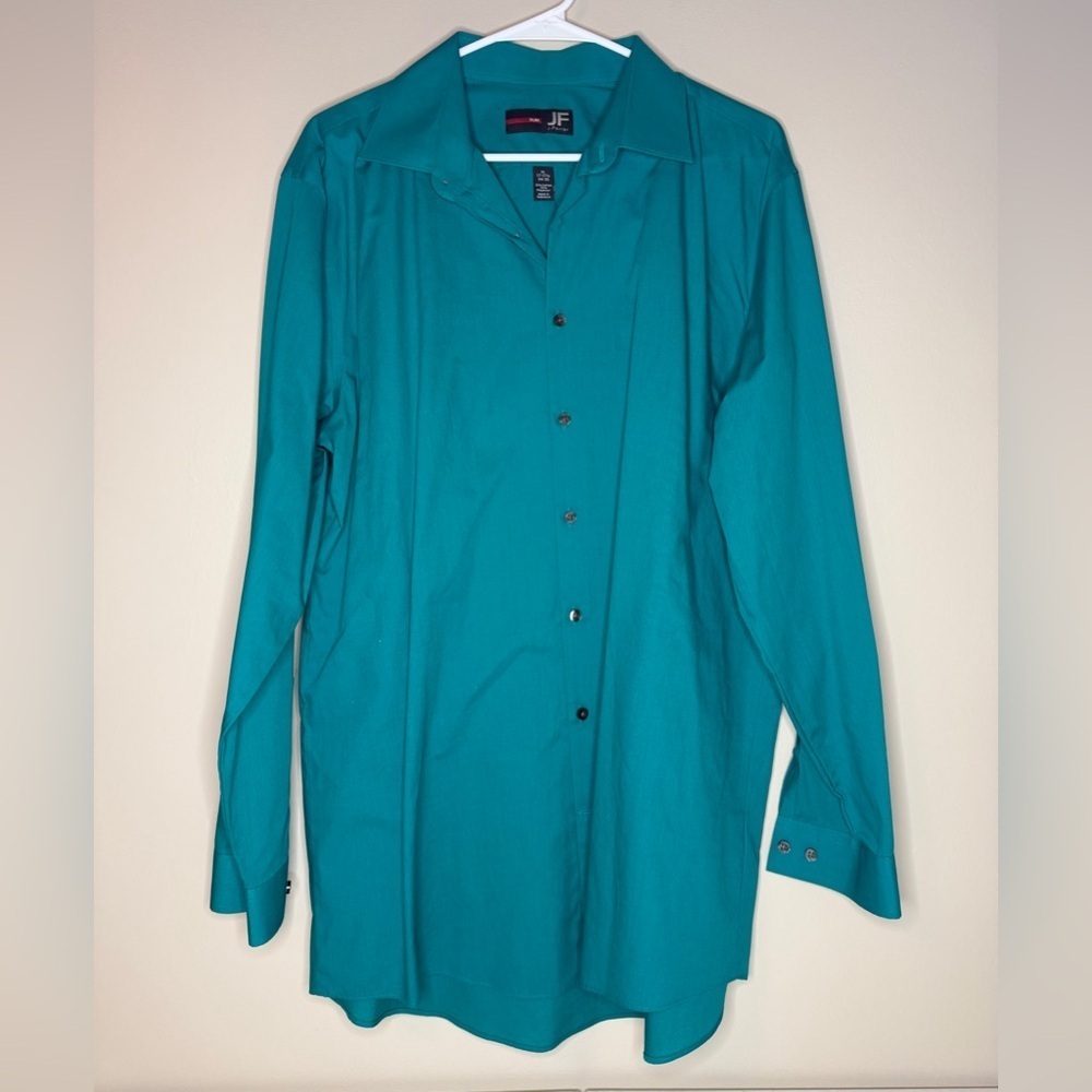 JF J.Ferrar Vibrant Teal Shirt 34/35